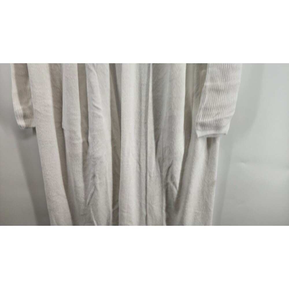 Barefoot Dreams Medium Salt CozyChic Ultra Lite Pointelle Everything Cardigan - Picture 3 of 11
